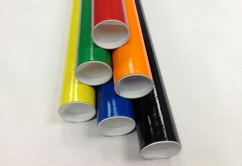 Made in USA - Mailing Tube: 3″ Dia, 16″ Long, Round - 39550322